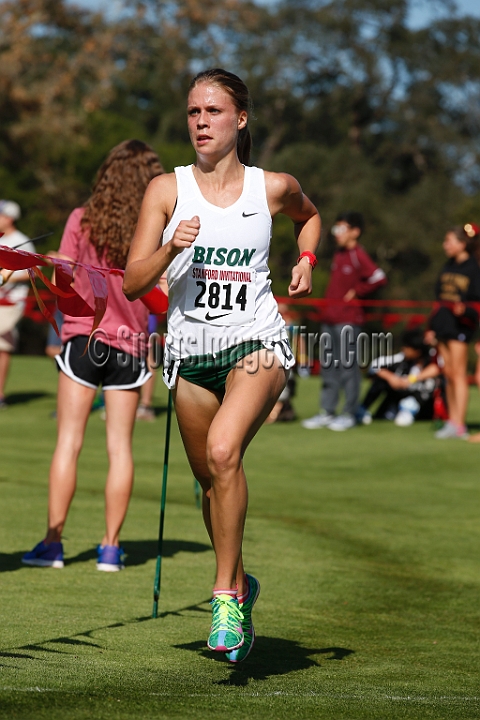 2014StanfordCollWomen-246.JPG - College race at the 2014 Stanford Cross Country Invitational, September 27, Stanford Golf Course, Stanford, California.